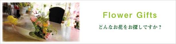 どんなお花をお探しですか？